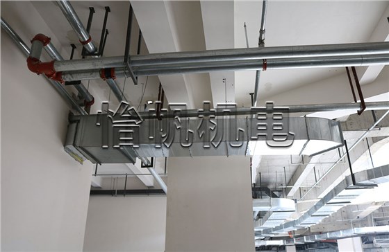 商務樓通風工程安裝6