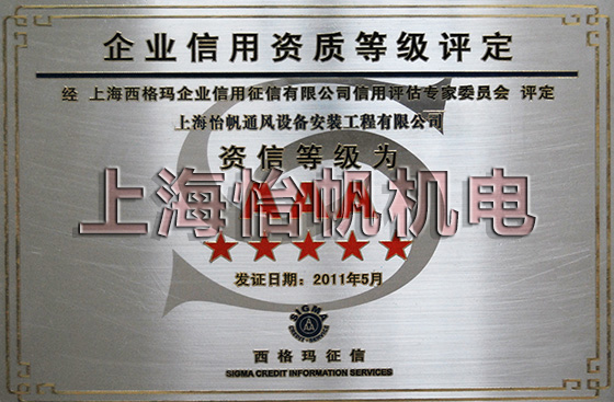 企業(yè)信用資質(zhì)評(píng)定